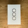 Prestige Three Gang Matter Over Thread Certified Wall Dimmer WD03 - Image 2