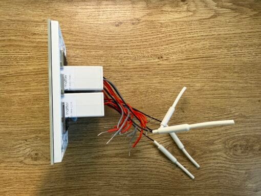 Prestige Four Gang Matter Over Thread Certified Wall Dimmer WD04 - Image 4