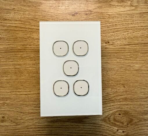 Prestige Five Gang Matter Over Thread Certified Wall Dimmer WD05 - Image 2