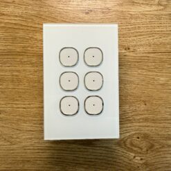 Alternative view of Prestige Six Gang Matter Over Thread Certified Wall Dimmer WD06