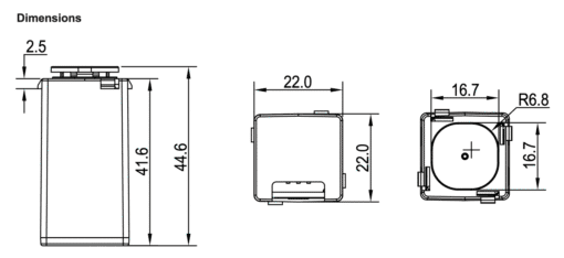Prestige Matter Over Thread Certified Wall Dimmer Mechanism WDM - Image 3