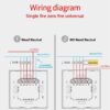 Matter Over Thread Certified One Gang Wall Switch MS01EU - Image 6