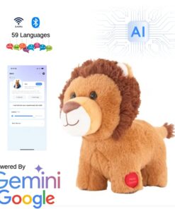 SmartSetup Wi-Fi AI Google Ai Powered Toy (Lion)