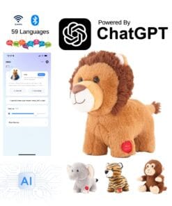 SmartSetup Wi-Fi ChatGPT Ai Powered Plush Toy (Assorted)