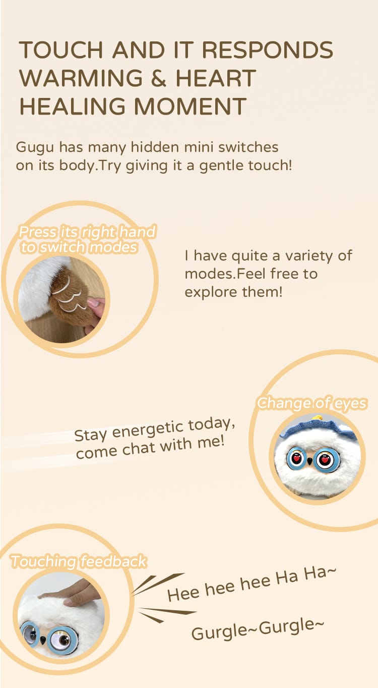 SmartSetup Wi-Fi ChatGPT Ai Powered Plush Toy (Owl) - Image 13