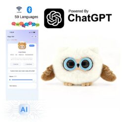 SmartSetup Wi-Fi ChatGPT Ai Powered Plush Toy (Owl)