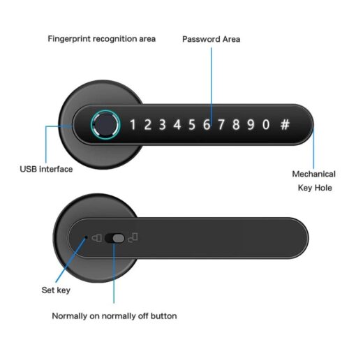 Matter Over Thread Smart Door Lock (Handle) - Image 14