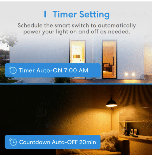 Homekit Wi-Fi 2 Gang Wall Switch WS0D - Image 6