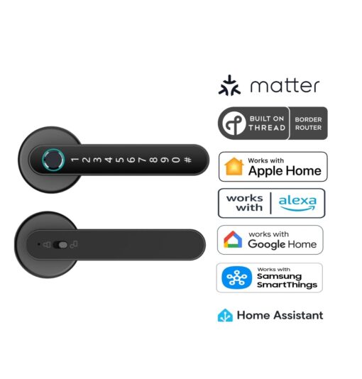 Matter Over Thread Smart Door Lock (Handle)