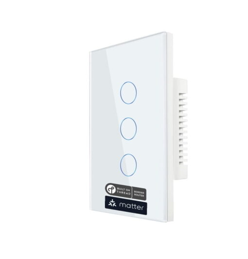 Matter Over Thread Certified Three Gang Wall Switch MS0QT - Image 2