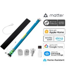 Matter Over Thread Smart Curtain Motor for 38mm Tube