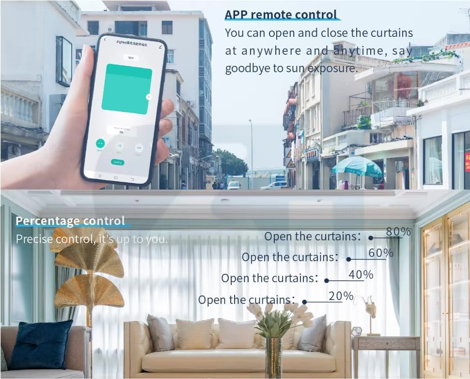 Matter Over Thread Smart Curtain Robot Motor - Image 10