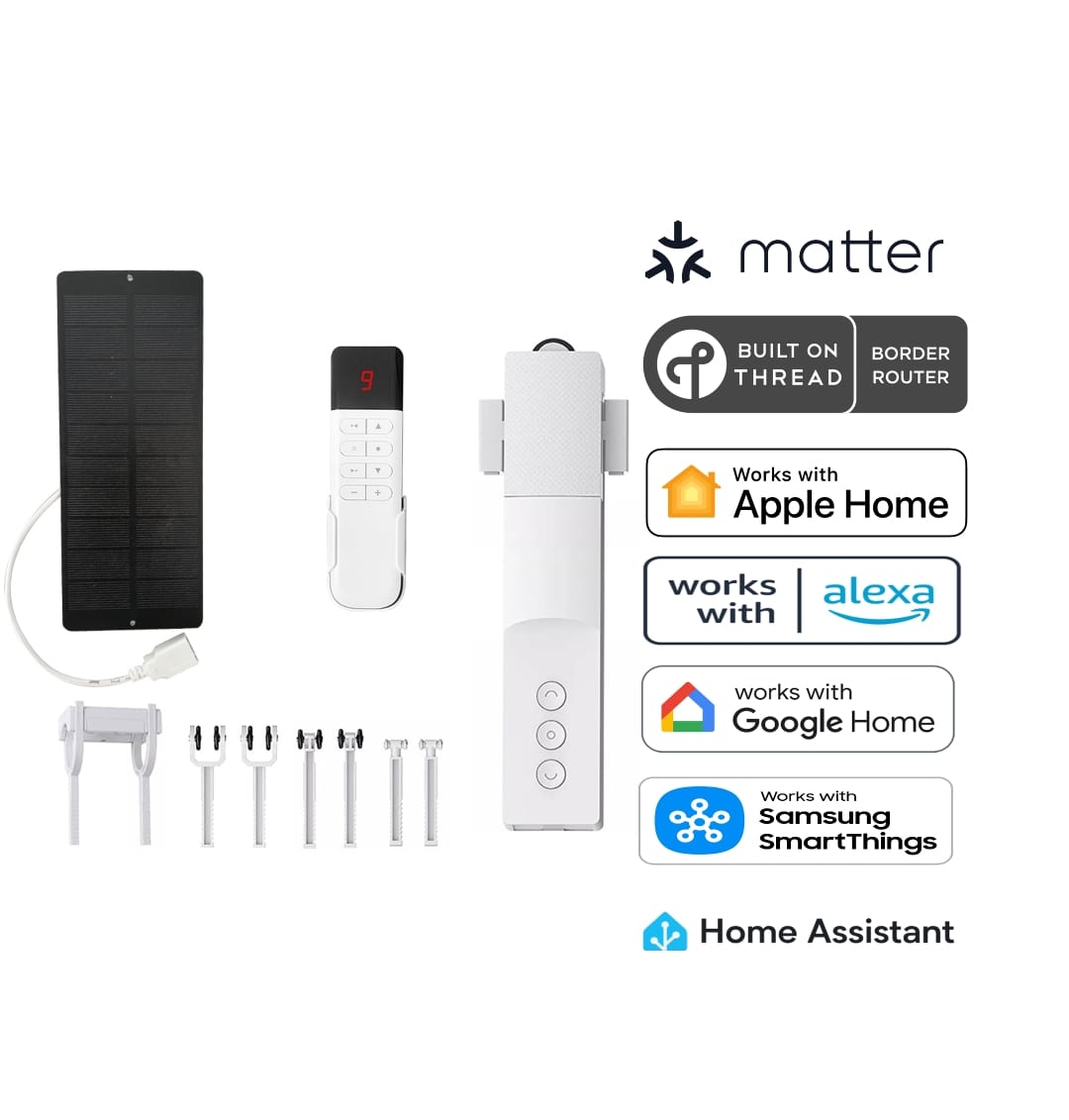 Matter Over Thread Smart Curtain Robot Motor