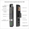 Matter Over Thread Smart Door Lock (Full Size Black) - Image 3
