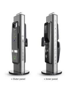 Alternative view of Matter Over Thread Smart Door Lock (Full Size Black)