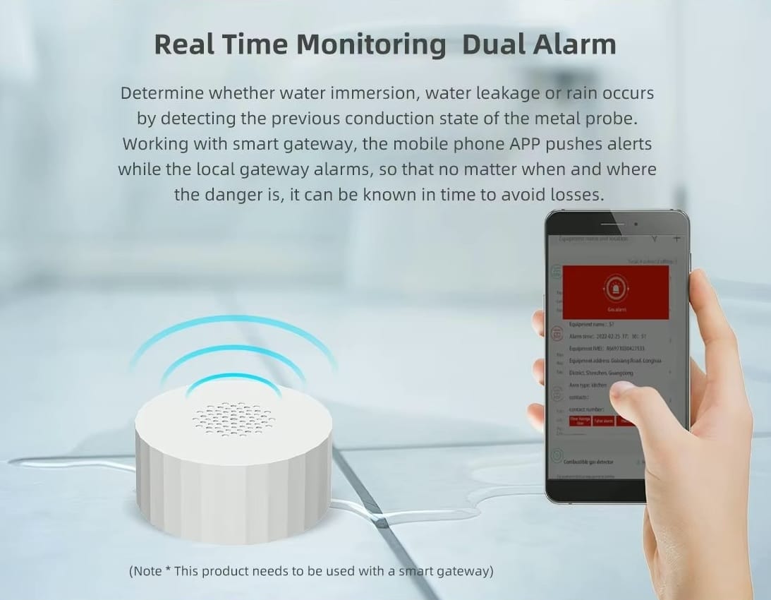 Matter Over Thread Smart Water Leak Sensor - Image 10