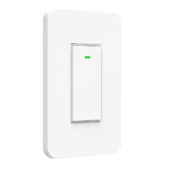 Alternative view of Matter Over Thread Certified One Gang Wall Switch MS01U